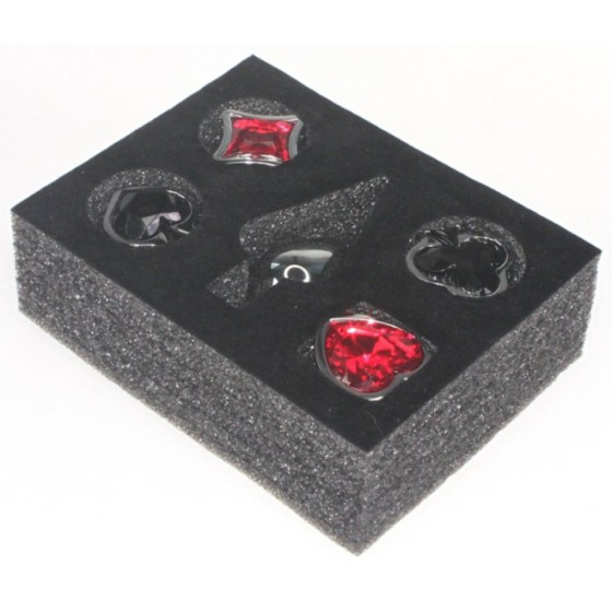 Plug Bijou Poker Up 6 x 2.7cm