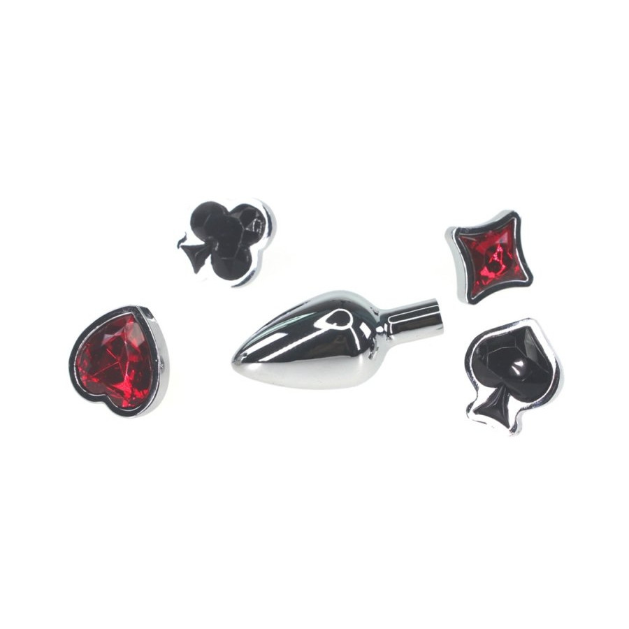 Plug Bijou Poker Up 6 x 2.7cm