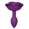 Plug anal Bijou Open Roses S 8 x 2.9cm Violet