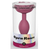 Plug anal bijou Open Roses M 8 x 3.3cm Rose