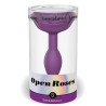 Plug anal Bijou Open Roses S 8 x 2.9cm Violet