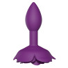 Plug anal Bijou Open Roses S 8 x 2.9cm Violet