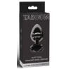 Plug bijou anal Diamond Jewel M 7 x 3.3cm Noir