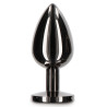 Plug Bijou Anal Diamond Jewel L 8 x 4cm Noir