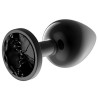 Plug Bijou AfterDark M 7 x 3.3cm Noir