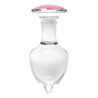 Plug Bijou en Verre Diamond Glassy S 6.5 x 2.7cm