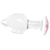 Plug Bijou en Verre Diamond Glassy S 6.5 x 2.7cm