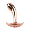 Plug bijou en métal Incurve L 12 x 3.5cm