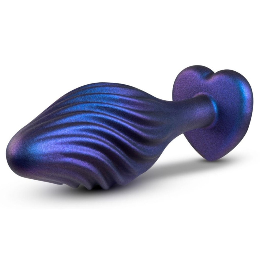 Plug Bijou Anal Silicone Swirling Bling 10 x 3.5cm