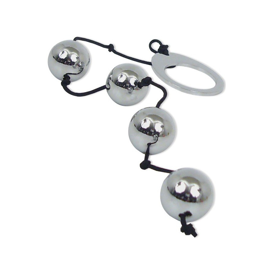 Anal Beads Heavy metal 30 x 2 cm Anal Beads Heavy metal 30 x 2 cm