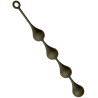 Boules anales Silicone Drops XL 55 x 6 cm