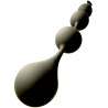 Boules anales Silicone Drops L 50 x 5 cm