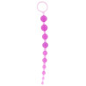 Chapelet anal Thai Toy Beads 26 x 2.4cm Fuchsia