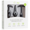 Kit de 3 plugs Pleasure Noirs