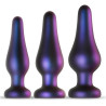 Pack de 3 plugs silicone Comets Hueman