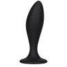 Lot de 3 plugs en silicone Curve Kit Noirs