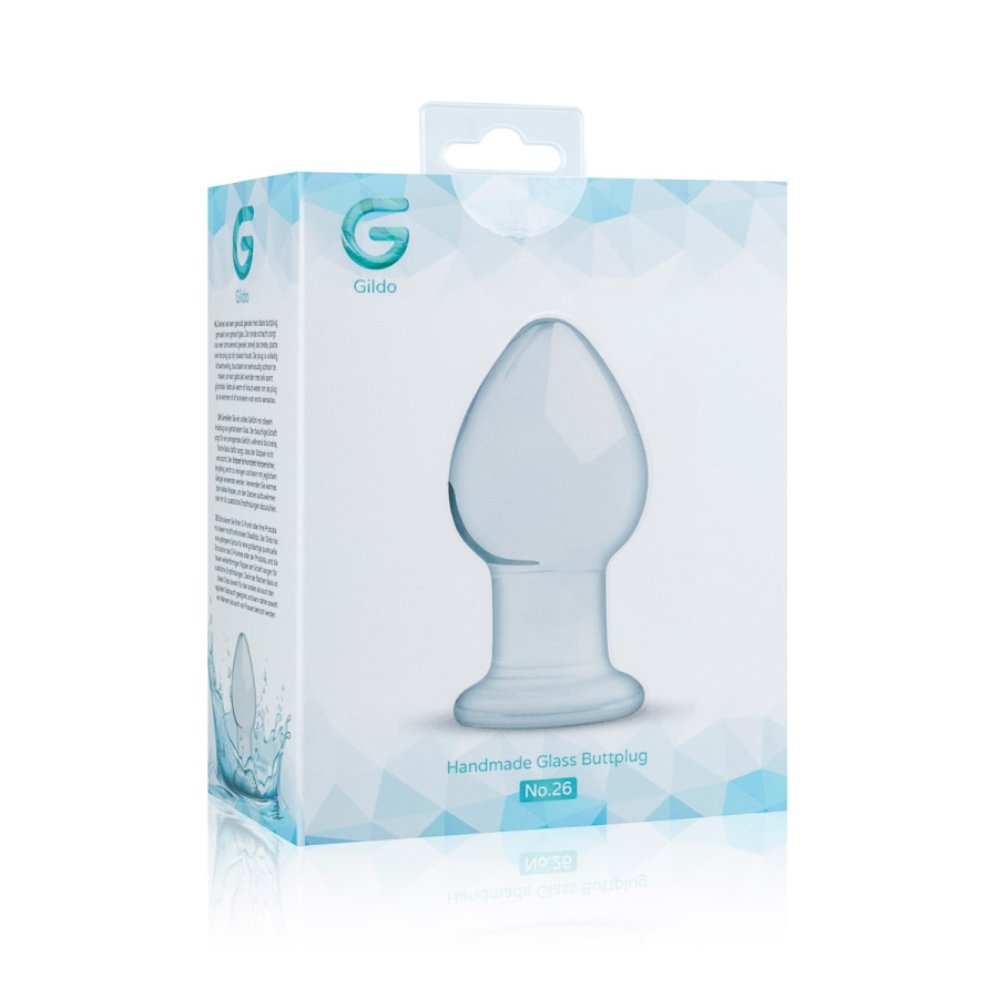 Plug en Verre n° 26 - 9 x 4.3 cm