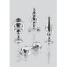 Plug en verre Crystal Jewel 9.5 x 3.5cm