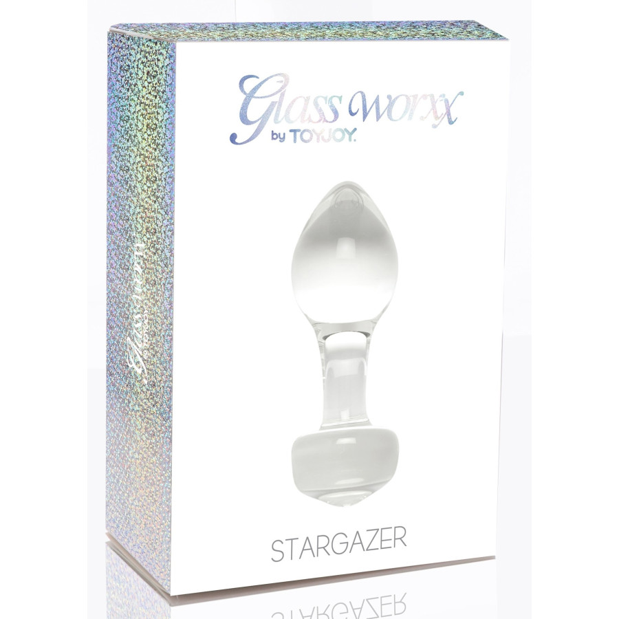 Plug en verre Stargazer 6 x 3.7cm