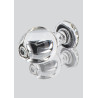 Plug en verre Brilliant Star 8 x 4.5cm