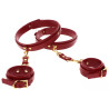 Attaches Cuisses-poignets Taboom Rouge