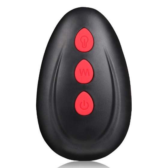 Plug gonflable vibrant Butt Inflat 11 x 3.8cm