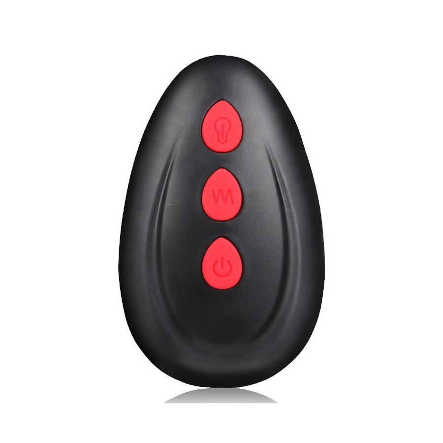 Plug gonflable vibrant Butt Inflat 11 x 3.8cm