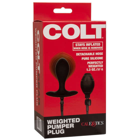 Plug gonflable lesté Weighted Pumper Colt 7.5 x 3.2cm