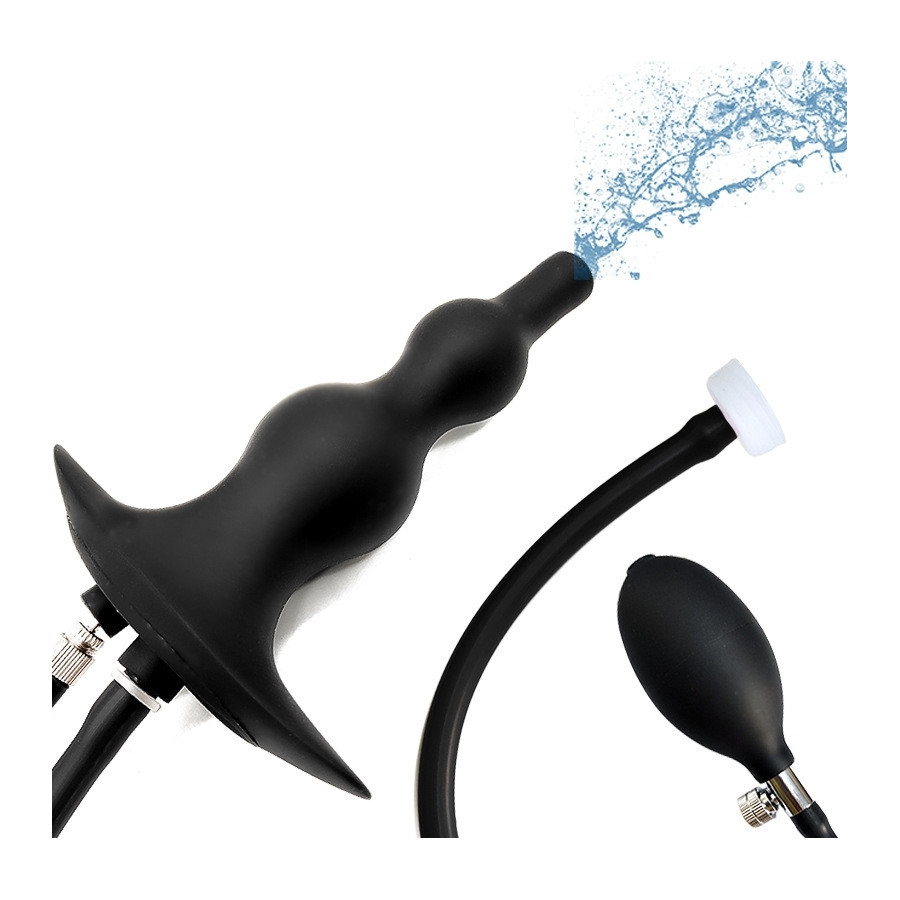 Plug gonflable Enema Beads 11 x 3.5cm