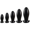 Plug Drakar Egg M 12 x 5.3cm Noir