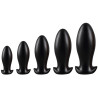 Plug Drakar Egg 14 x 6.3cm Noir