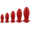 Plug Drakar Egg M 12 x 5.3cm Rouge