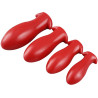 Plug Drakar Egg M 12 x 5.3cm Rouge