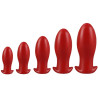 Plug Drakar Egg L 14 x 6.3cm Rouge