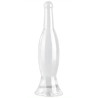 Plug transparent Bottle M 22 x 5.5cm