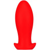 Plug Silicone Saurus Egg M 12 x 5.3cm Rouge