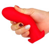Plug silicone Saurus Egg L 14 x 6.3cm Rouge