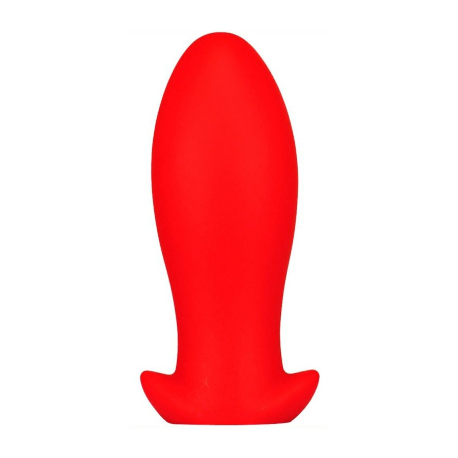 Plug silicone Saurus Egg XL 16.5 x 7.3cm Rouge