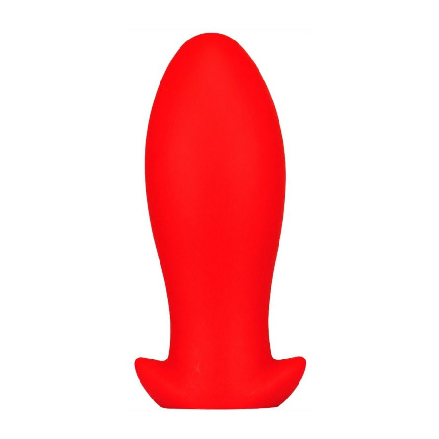 Plug silicone Saurus Egg XXL 18.5 x 8.3cm Rouge
