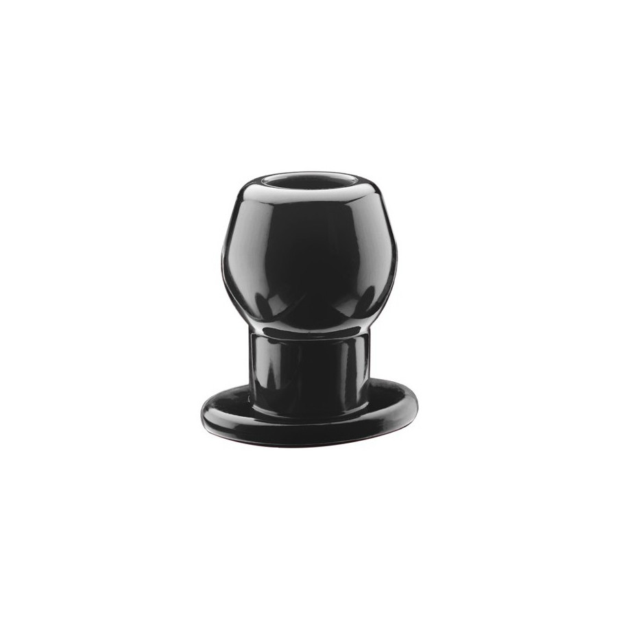 Ass Tunnel Plug Silicone Noir Medium 7 x 5.2 cm Ass Tunnel Plug Silicone Noir Medium 7 x 5.2 cm