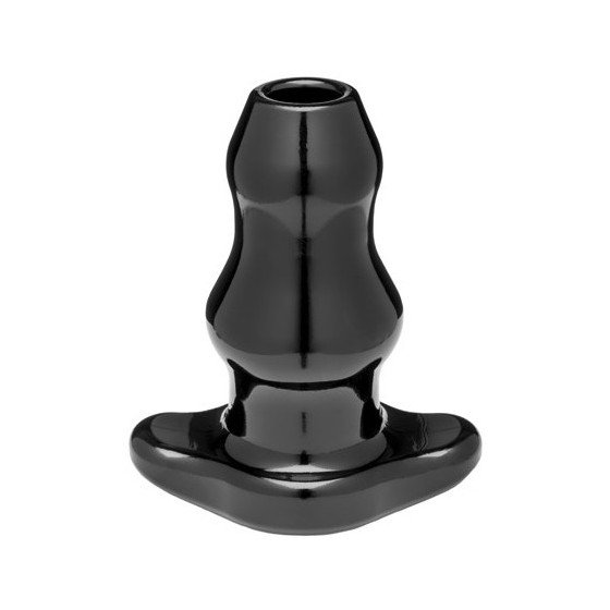 Double Tunnel Plug Noir Extra-Large 14 x 7.6cm