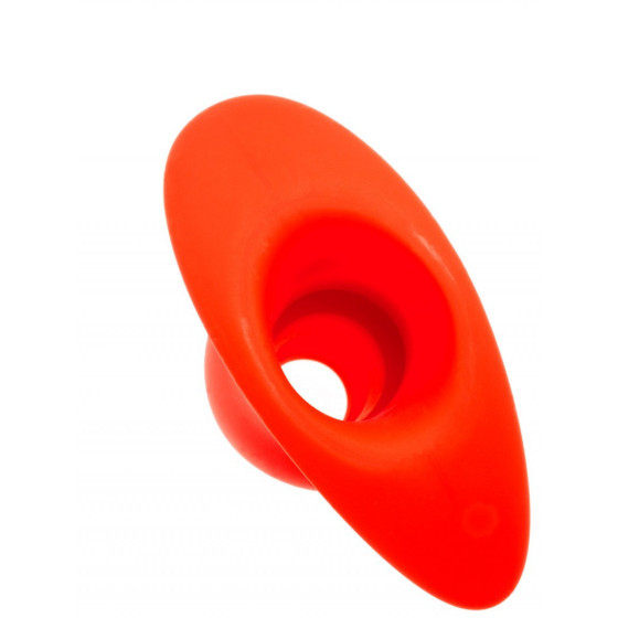 Plug Tunnel Stretch Rouge Small 11 x 5 cm