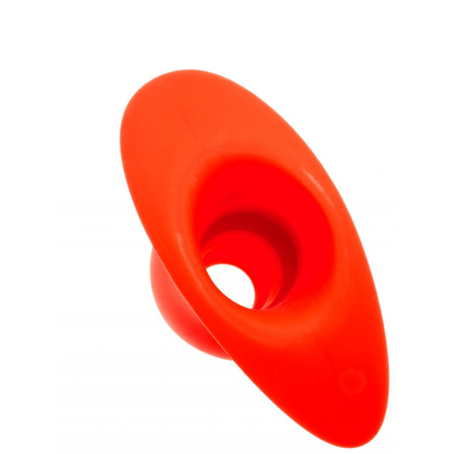 Plug Tunnel Stretch Rouge Small 11 x 5 cm