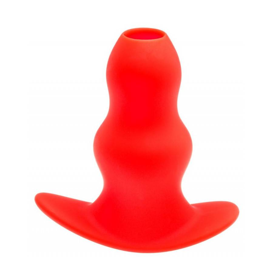 Plug Tunnel Stretch Rouge Medium 13 x 6.4cm