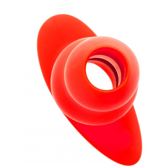 Plug Tunnel Stretch Rouge Medium 13 x 6.4cm
