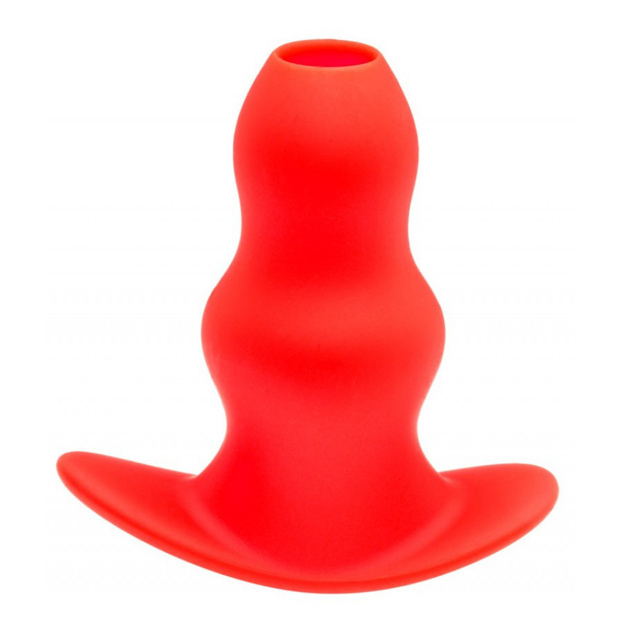 Plug Tunnel Stretch Rouge Large 15 x 7cm