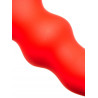Plug Tunnel Stretch Rouge Medium 13 x 6.4cm