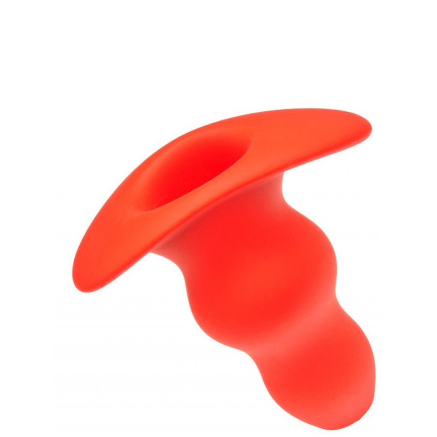 Plug Tunnel Stretch Rouge Large 15 x 7cm
