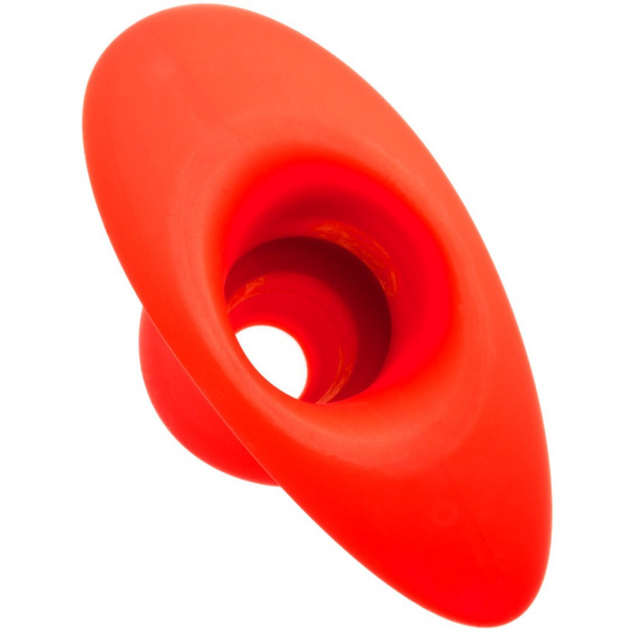Plug Tunnel Stretch Rouge Extra large 16 x 7.5cm