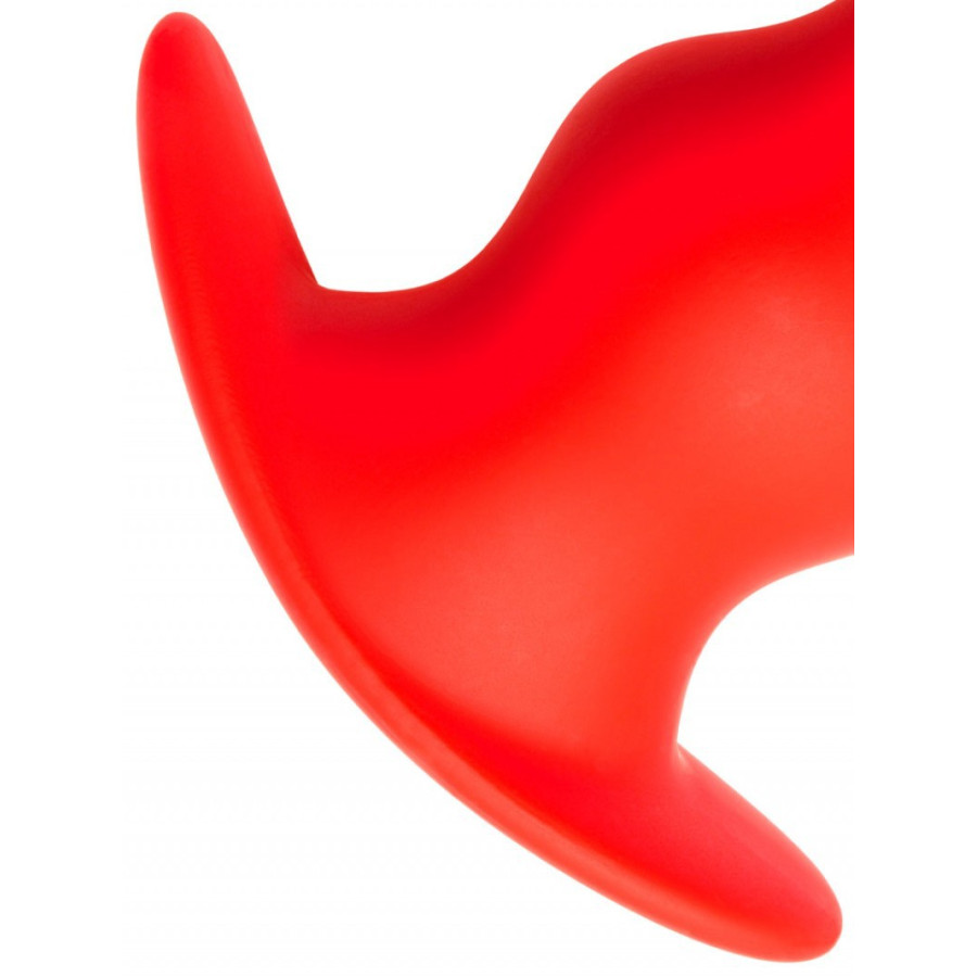 Plug Tunnel Stretch Rouge Extra large 16 x 7.5cm